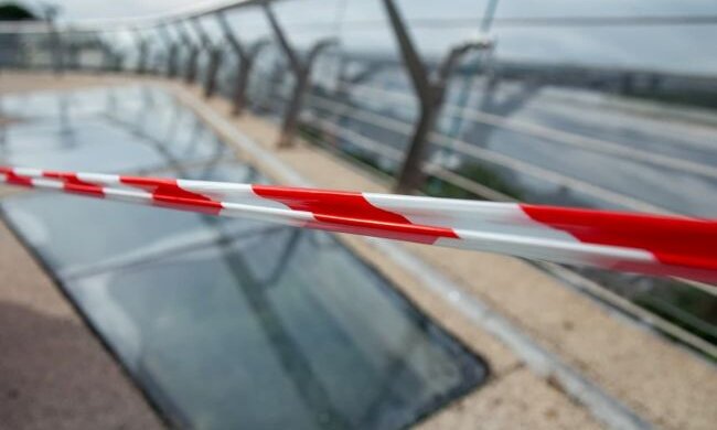 «Міст Кличка» в Києві знову пошкоджений
