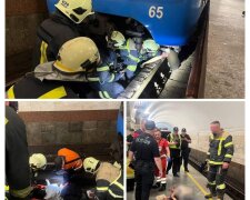 У Києві людина знову впала під потяг метро — рятувальники дістали тіло з-під вагона
