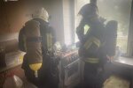 Рятувальники Київщини ліквідували пожежу в квартирі Вишгорода