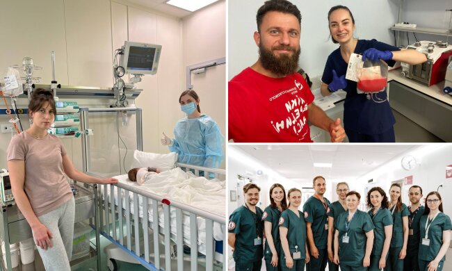 У Києві 1-річному хлопчику трансплантували кістковий мозок від донора зі США