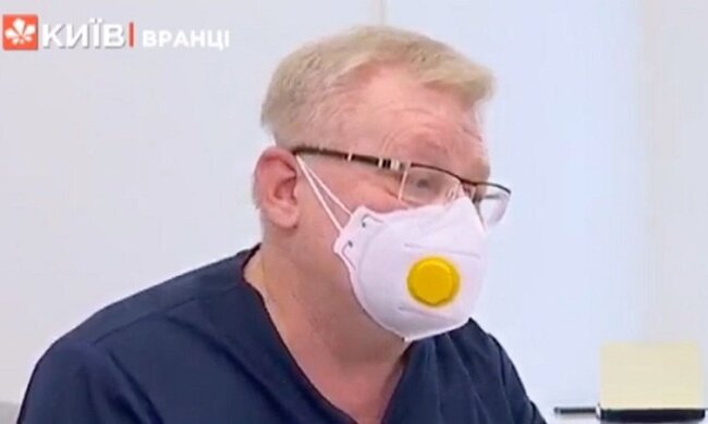 Перший киянин щеплений від коронавірусу (відео)