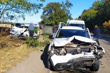 ДТП на Київщині: водій не пропустив зустрічну автівку під час повороту — постраждало 4-місячне немовля