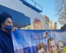 Вимагають дій від РНБО: у Києві продовжуються мітинги проти Загіда Краснова (відео)