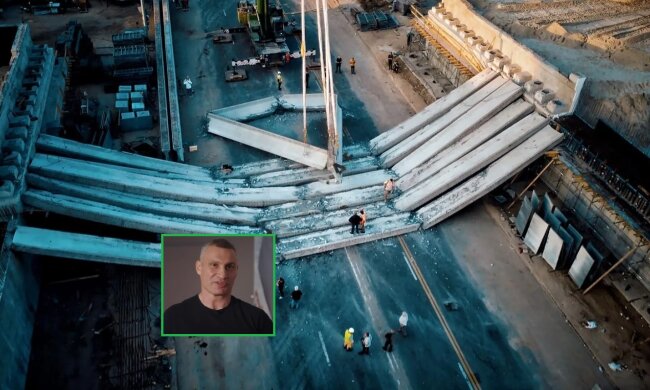 Причини падіння балок на Дегтярівському шляхопроводі до кінця тижня має з’ясувати комісія інженерів і технологів - мер Києва