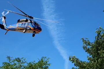 Над Києвом із вертольоту не розпилюють хімію: СБУ спростував фейк