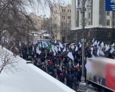 У центрі Києва обмежений рух у зв’язку з акціями протесту