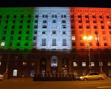 На вихідних мерія Києва сяятиме кольорами італійського прапору (відео)