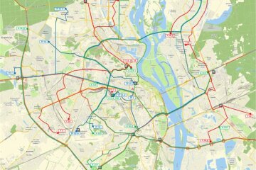 В КМДА оприлюднили схему руху транспорту з 23 березня