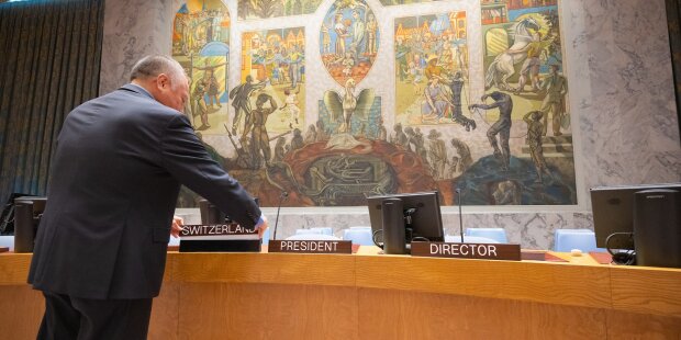 Після РФ уперше в історії в Радбезі ООН головує Швейцарія