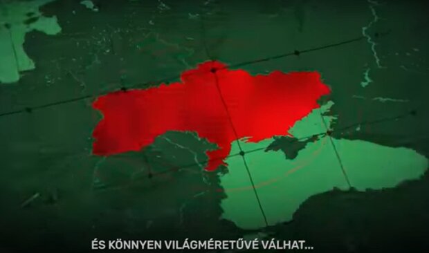 Уряд Угорщини в “миротворчому” ролику зобразив Крим частиною Росії (відео)