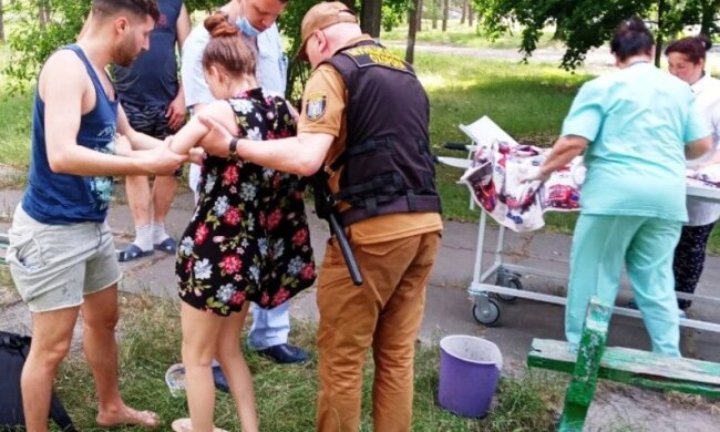 Вагітна киянка знепритомніла через спеку