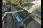 У столиці відбулась масштабна пожежа в адмінбудівлі