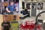 Молодик розбив скло в київському метро, намагаючись перейти у сусідній вагон