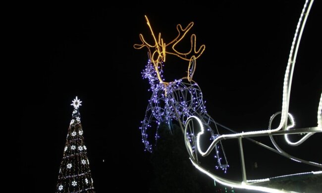 У Дарницькому районі у сквері ім. О.Кошиця буде штучне новорічне дерево