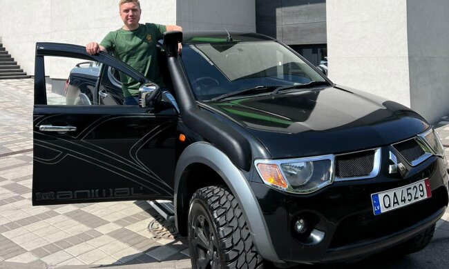 Для 242 окр. батальйону ТрО м. Києва придбано і передано Mitsubishi L-200 — Андрєєв