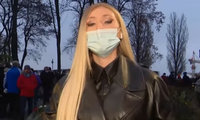 У Києві напали на журналістку в прямому ефірі (відео)
