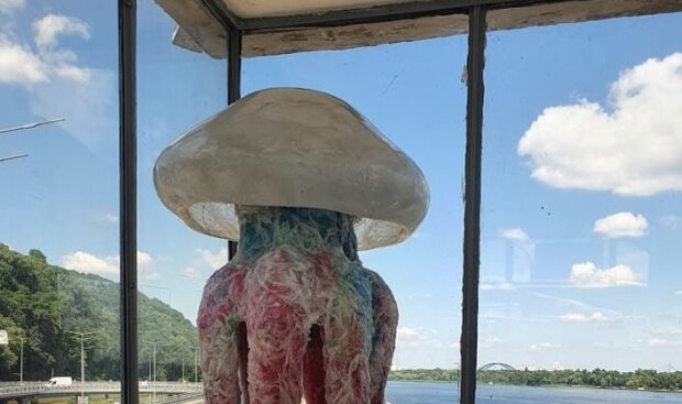 На станції Дніпро оселиться велетенська медуза з пластику