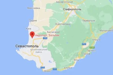 У Криму пролунали сильні вибухи у районі аеродрому Бельбек