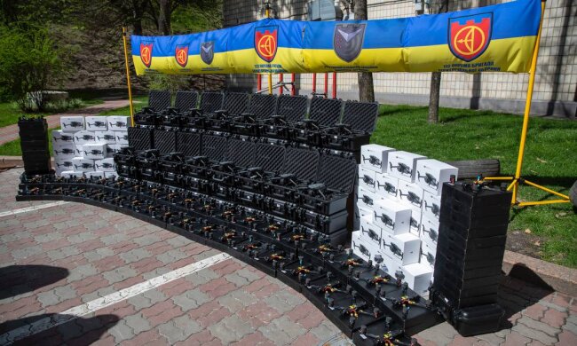 Столиця передала 112-й бригаді ТрО понад 1800 БпЛА