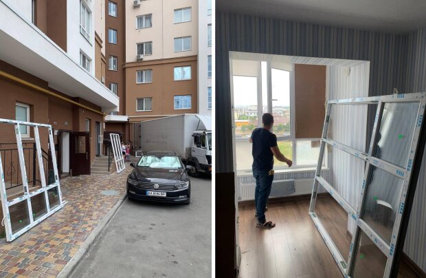 На Київщині розпочали оновлення вікон у пошкоджених обстрілами будинках