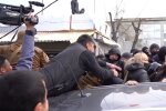 Власники київських МАФів побилися з поліцією (відео)
