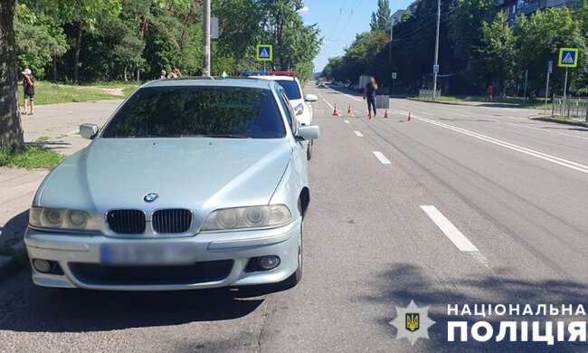 У Деснянському районі водій BMW здійснив наїзд на хлопчика