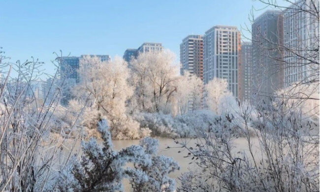 Після снігопаду до Києва прийдуть п’ятнадцятиградусні морози