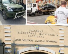 Під військовим шпиталем у Києві евакуювали автівки військових — чому це викликало резонанс?