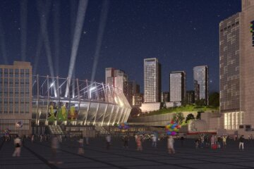 Замість басейну біля Олімпійського стадіону побудують розкішний ЖК