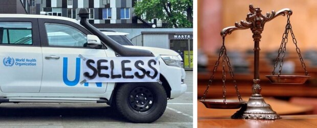 У Києві судитимуть активіста, який наклеїв на авто ООН напис “непотрібні”
