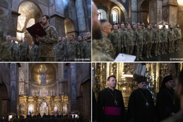 У Софіївському соборі в Києві відбувся черговий військових капеланів