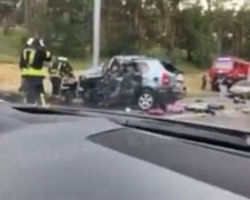 Загинула сім`я з трьома дітьми: п`яний водій влаштував жахливу ДТП під Києвом (фото, відео)