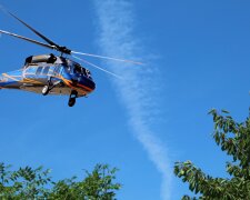 Над Києвом із вертольоту не розпилюють хімію: СБУ спростував фейк