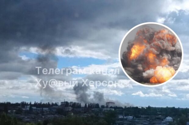 У Мелітополі і Херсоні потужні вибухи: “прильоти” по військовій базі окупантів і штабах РФ