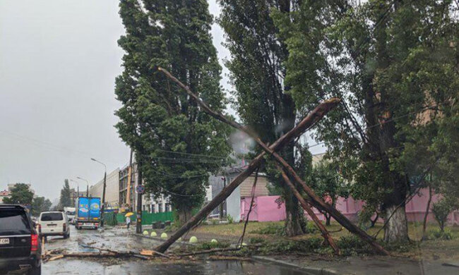 Найвищий рівень небезпеки: у Києві оголосили штормове попередження