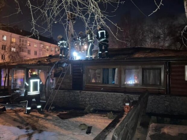 У ресторані на київській Пріорці сталася пожежа