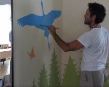 У Бучанському районі Київщини малюватимуть новий мурал на тему миру — ініціатором став митець із США