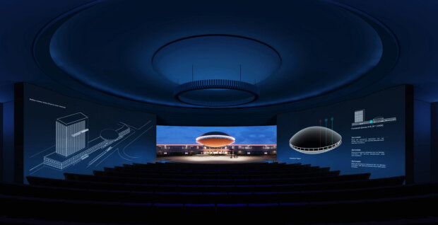 Тарілка на Либідській за 836 тис. доларів вразить світ концертним залом