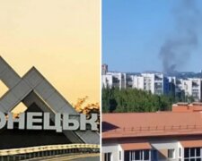 В Донецьку потужна “бавовна” призвела до пожежі: що відомо (відео)