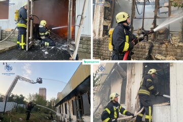 Сьогодні вранці у Києві спалахнула потужна пожежа на Воскресенці - ДСНС ліквідували небезпеку