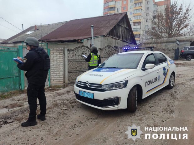 На Київщині уламки БпЛА пошкодили два приватні будинки та утворили пожежу на полі