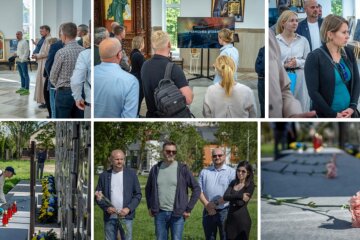 У Бучу приїхала делегація компанії Microsoft, щоб ознайомитися з трагічними наслідками російської окупації