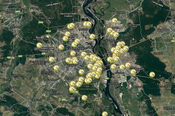 У Києві створили інтерактивну мапу локацій, де можна висадити дерева