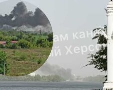 В окупованій Новій Каховці під час тривоги лунали сильні вибухи: відео “бавовни”