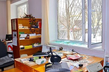 Удар по дитинству: через атаку російських дронів пошкоджено Національну бібліотеку України для дітей