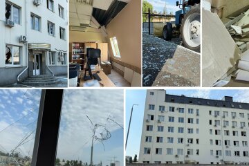 У Києві внаслідок російської атаки були пошкоджені будівля й автомобілі митниці