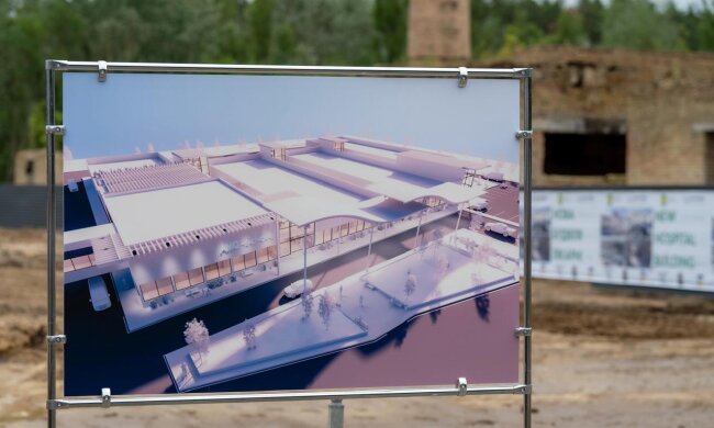 На Київщині розпочали будівництво сучасного інноваційного центру реабілітації для цивільних та військових