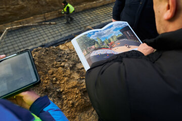 На Київщині продовжується будівництво сучасного закладу, який об'єднає ветеранів та їх сім'ї