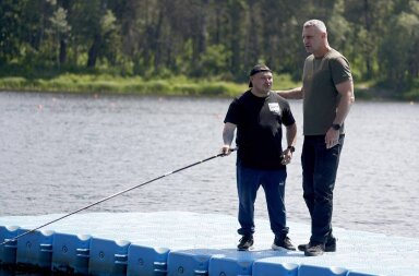 Сезон адаптивної риболовлі для ветеранів відкрито у Києві: Віталій Кличко розповів про запуск психологічної реабілітації на природі