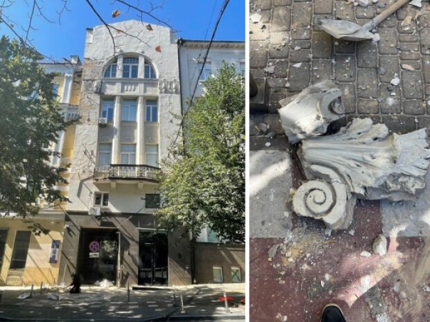 З пам'ятки історичного значення зруйнували частину декоративного фасаду